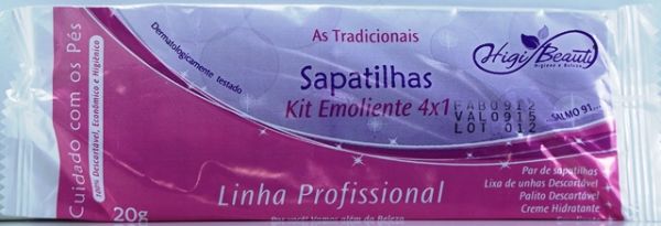 Kit Emoliente Sapatilhas 4x1