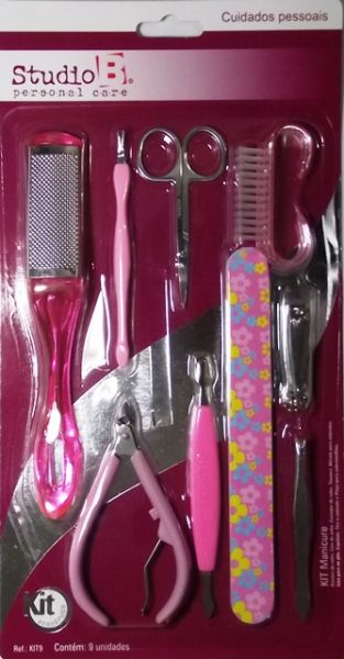 Kit Manicure 9 peças Studio B